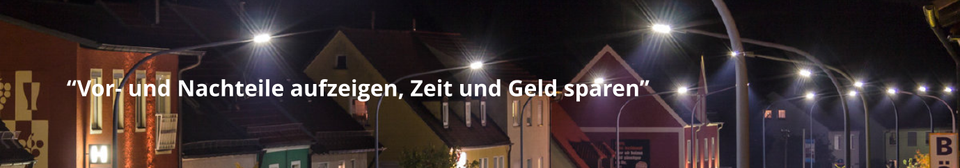 “Vor- und Nachteile aufzeigen, Zeit und Geld sparen”