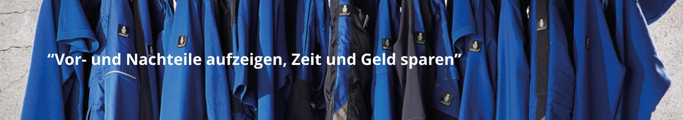 “Vor- und Nachteile aufzeigen, Zeit und Geld sparen”