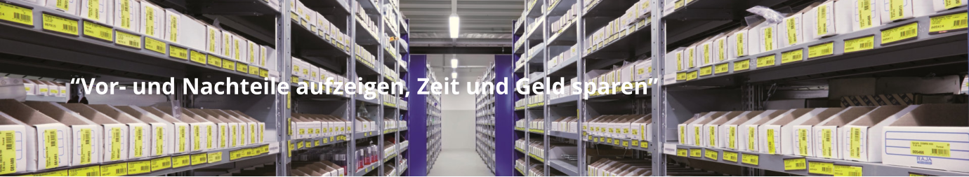 “Vor- und Nachteile aufzeigen, Zeit und Geld sparen”